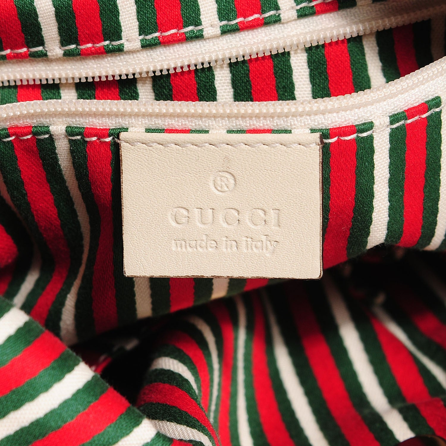 Gucci Monogram Medium New Britt Hobo Off White 6 of 9