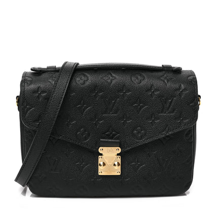 Louis Vuitton Empreinte Pochette Metis Black 1 of 8