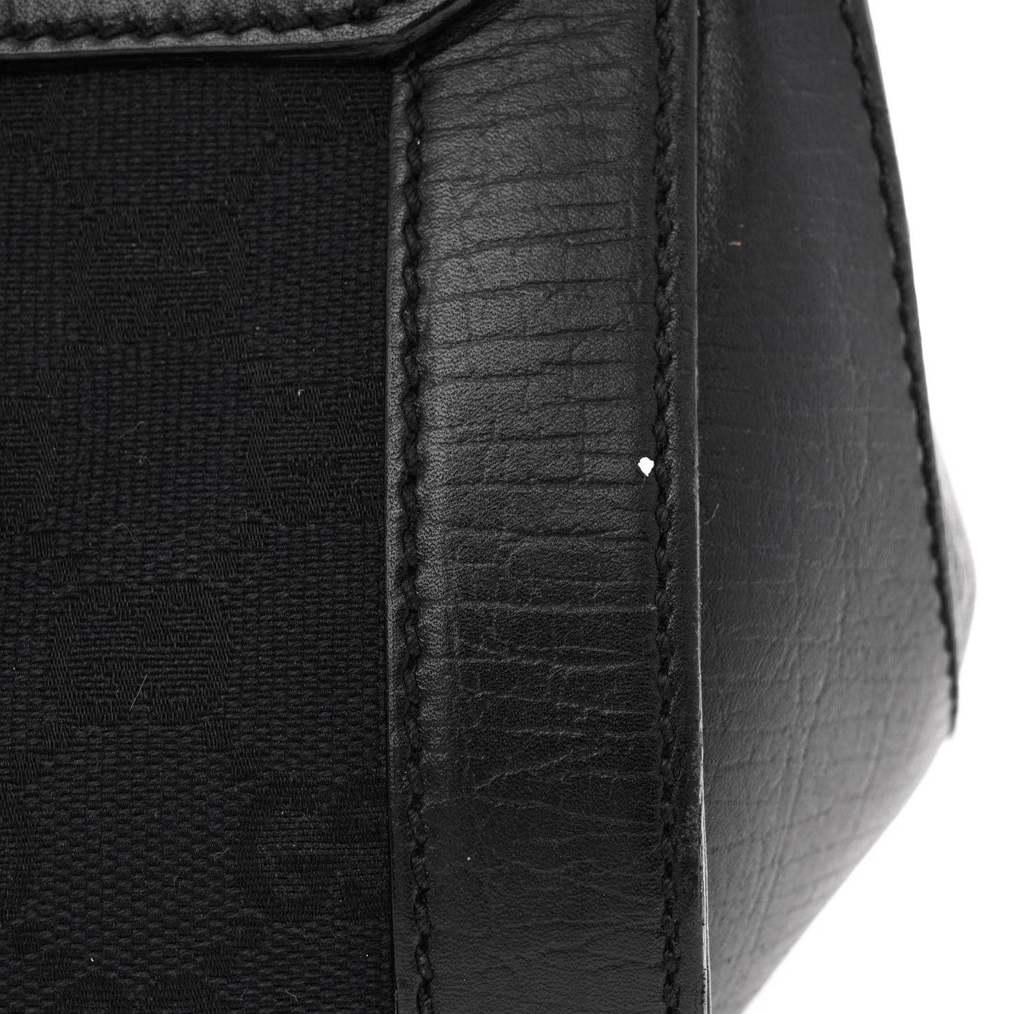 Monogram Bamboo Bullet Bag Black