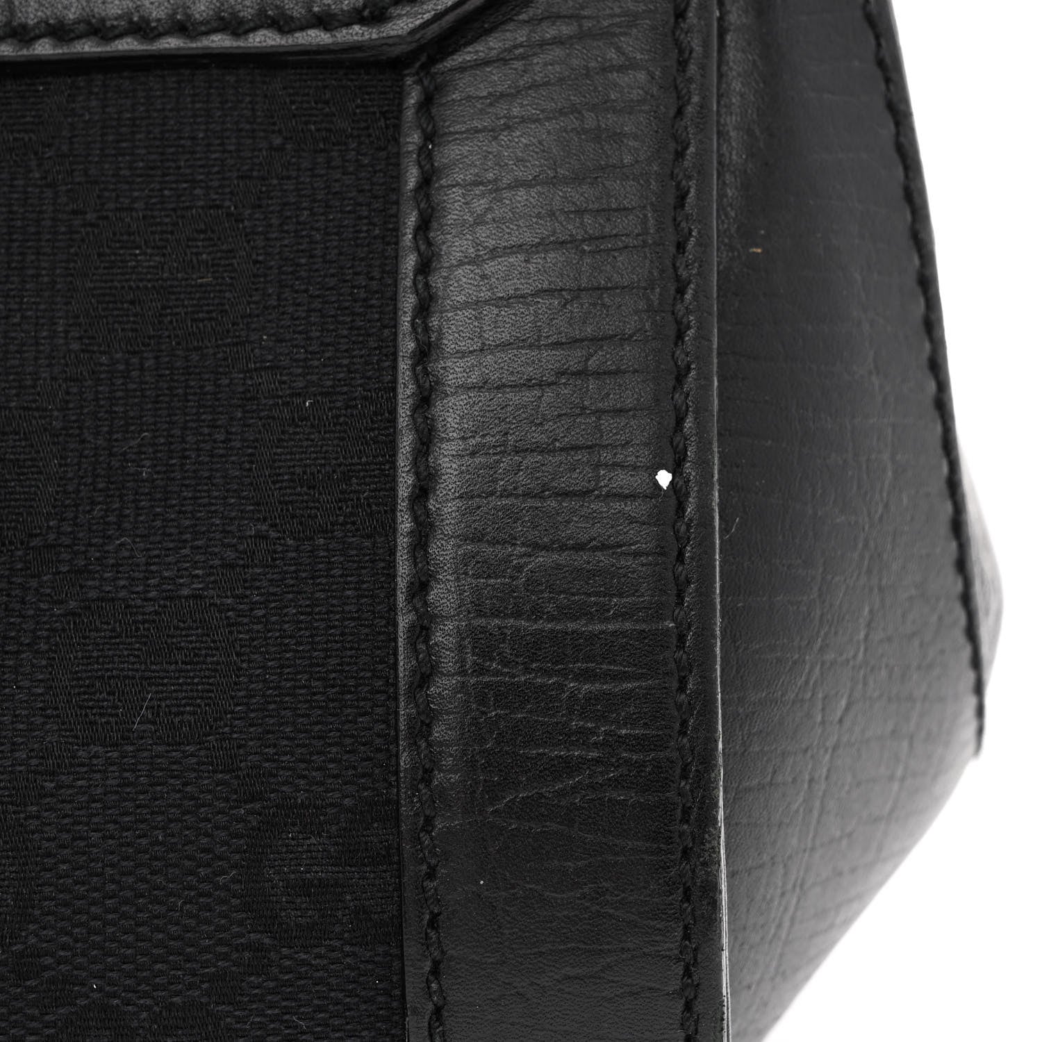 Gucci Monogram Bamboo Bullet Bag Black 14 of 14