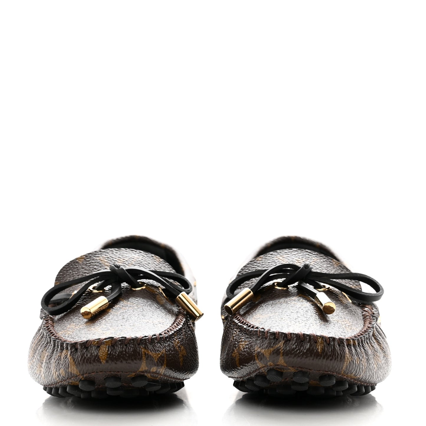 Patent Monogram Gloria Loafers 36