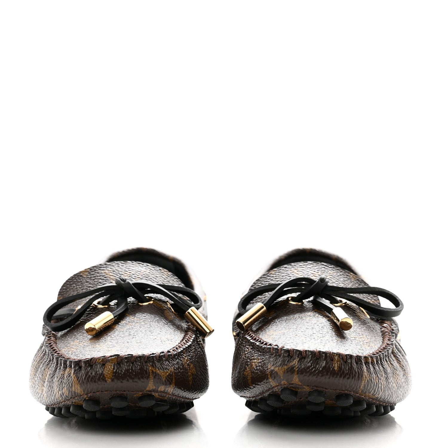 Louis Vuitton Patent Monogram Gloria Loafers 36 2 of 8