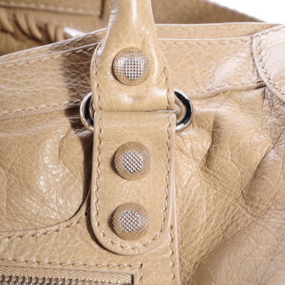 Balenciaga Agneau Giant 12 Silver Hardware City Latte Beige 9 of 10