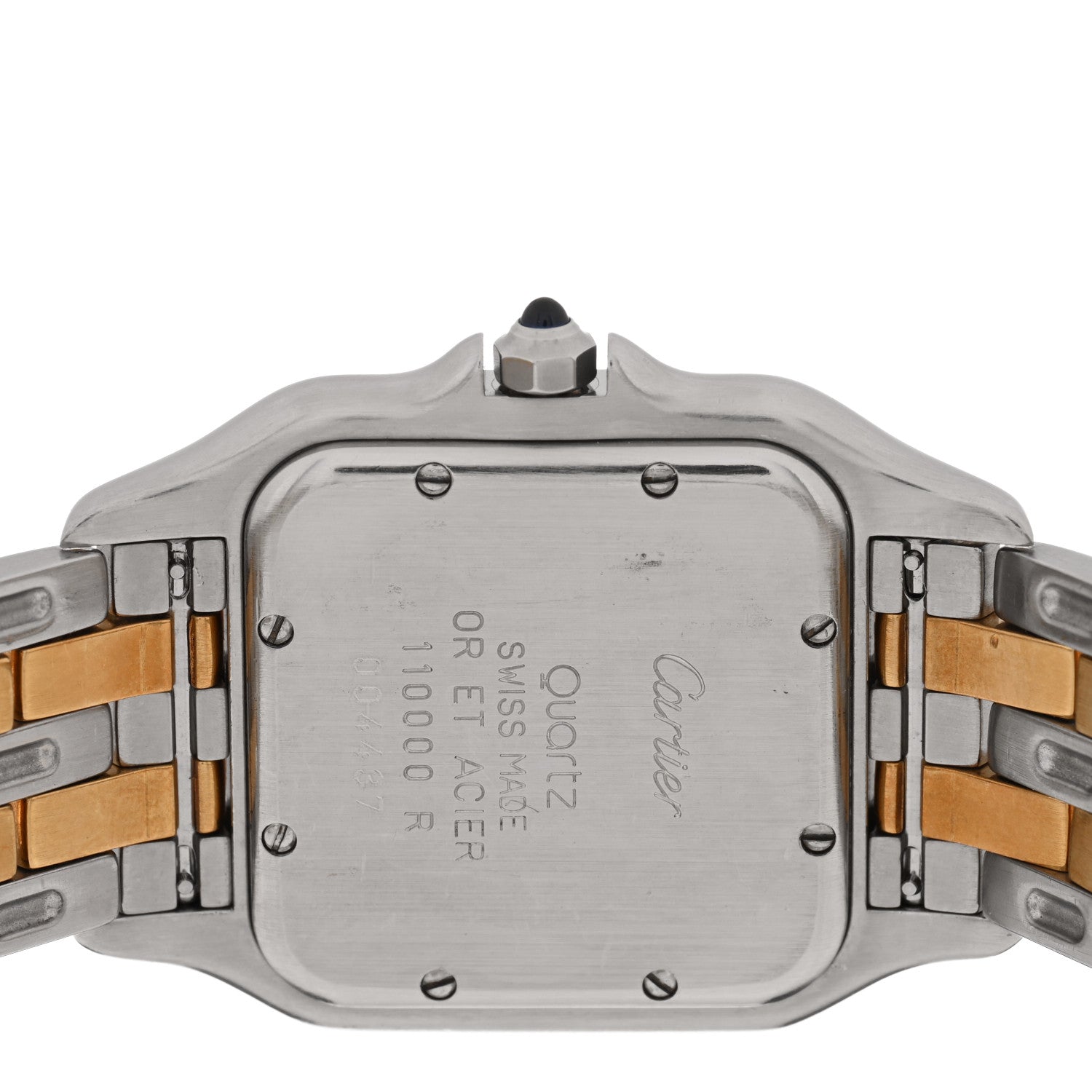 Cartier Stainless Steel 18K Yellow Gold 27mm Panthere Quartz Watch 4 of 4
