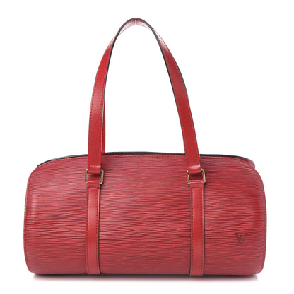Louis Vuitton Epi Soufflot Castillan Red 1 of 13