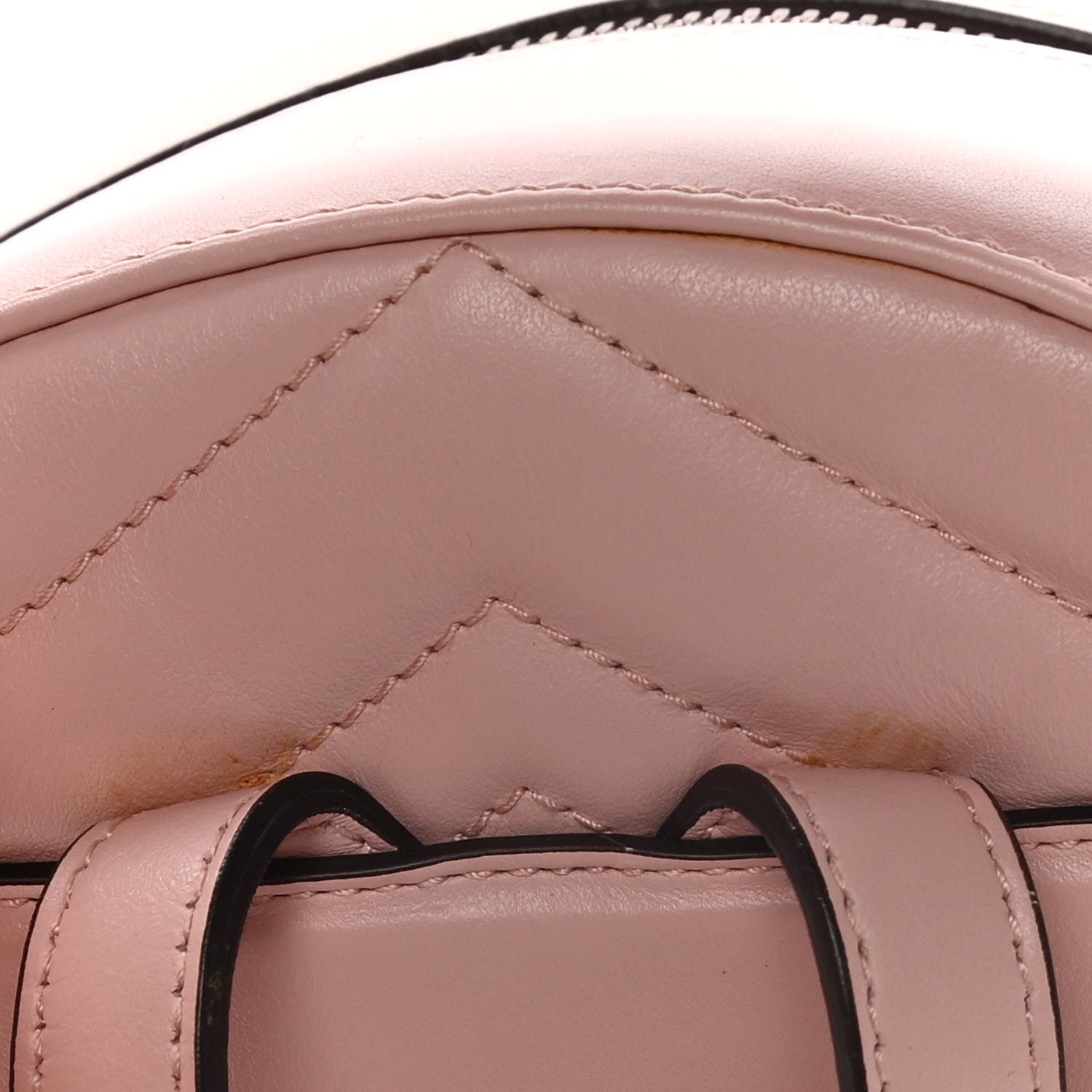 Gucci Calfskin Matelasse GG Marmont Dome Backpack Perfect Pink 13 of 13