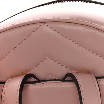 Gucci Calfskin Matelasse GG Marmont Dome Backpack Perfect Pink 13 of 13