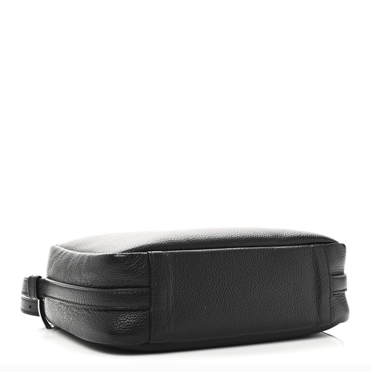 Calfskin Logo M Everyday Camera Bag Black