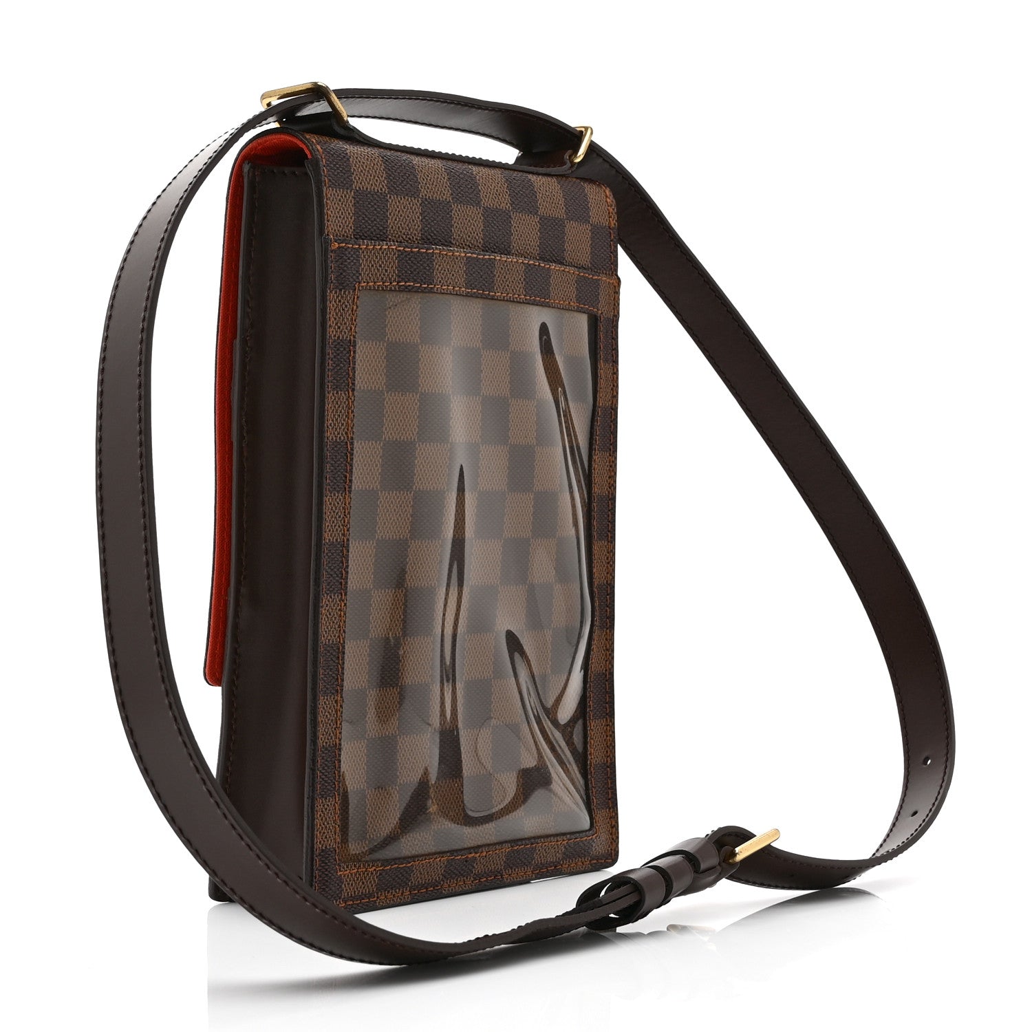 Louis Vuitton Damier Ebene Portobello Travel Shoulder Bag 3 of 10