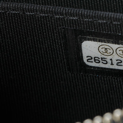 Chanel Lambskin Lucky Charms Zip Coin Purse Black 7 of 8