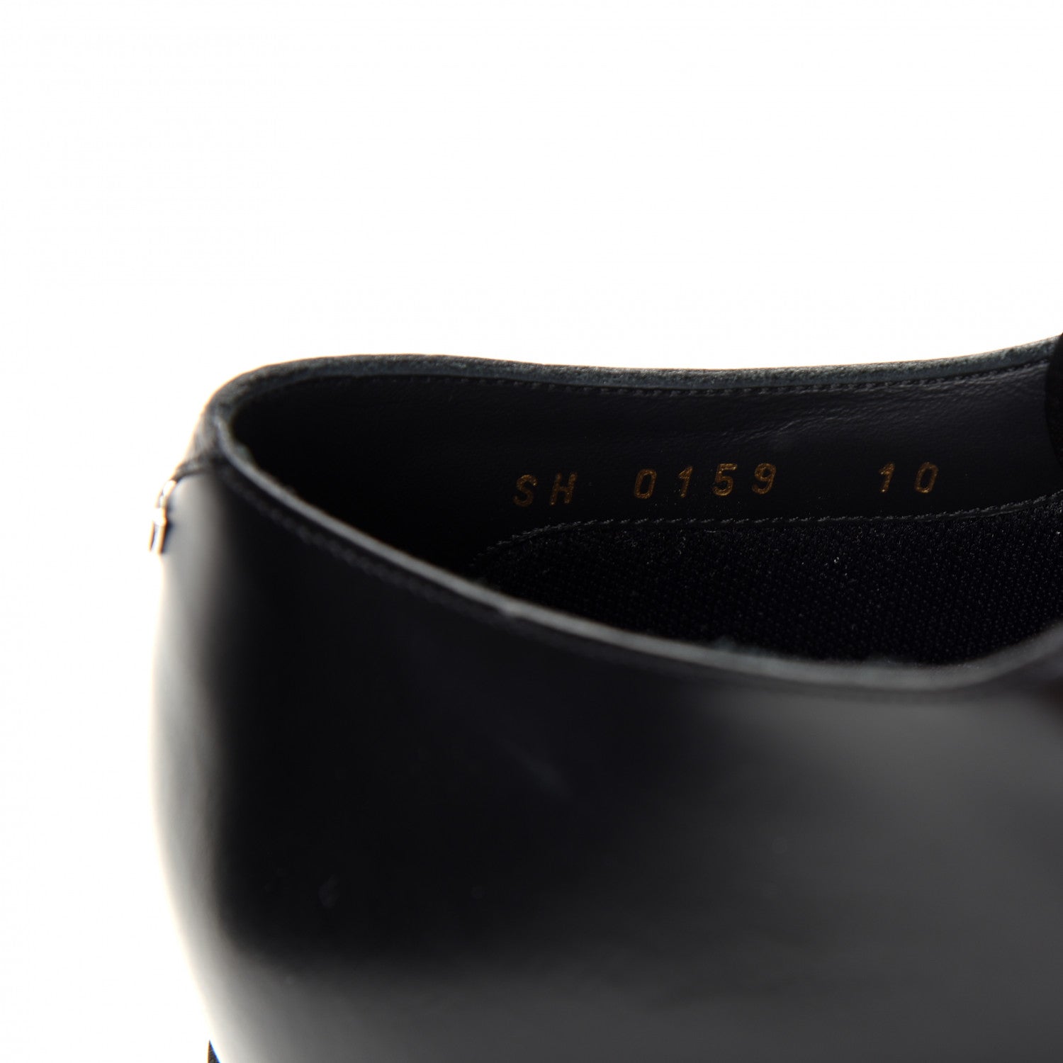 Louis Vuitton Calfskin Mens Formal Derby Shoes 10 Black 10 of 10