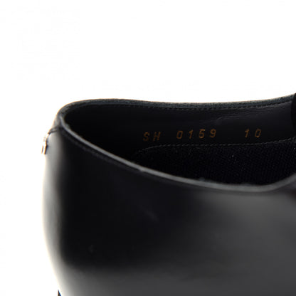 Louis Vuitton Calfskin Mens Formal Derby Shoes 10 Black 10 of 10