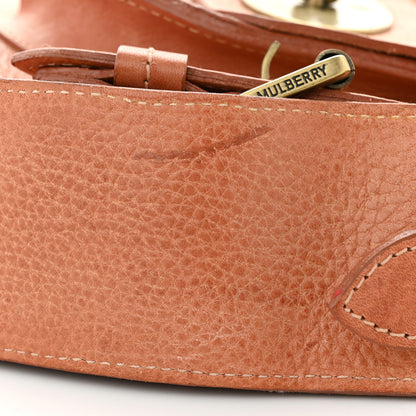 Mulberry Small Grain Calfskin Messenger Crossbody Burnt Peach 12 of 18