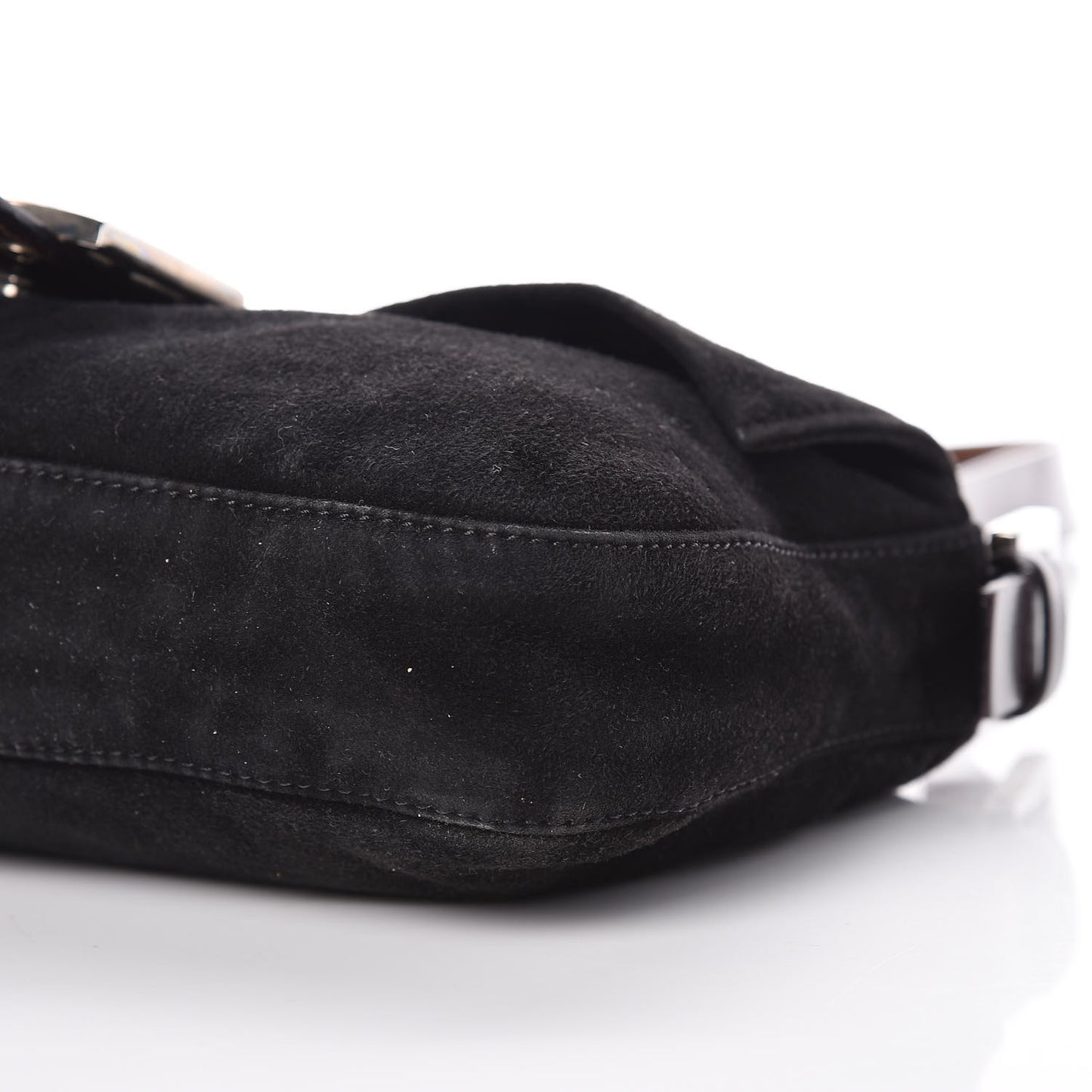 Suede Baguette Black