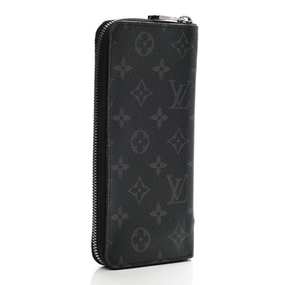 Louis Vuitton Monogram Eclipse Vertical Zippy Wallet 3 of 8