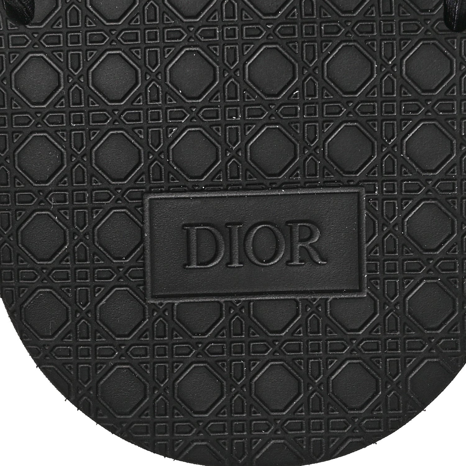 Christian Dior Oblique Jacquard Mens Alpha Sandals 42 Beige Black 9 of 9