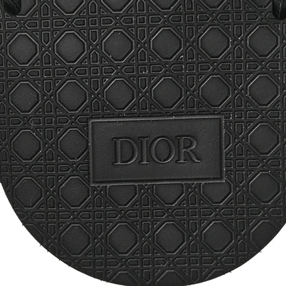 Christian Dior Oblique Jacquard Mens Alpha Sandals 42 Beige Black 9 of 9