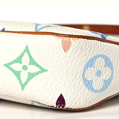 Louis Vuitton Monogram Multicolor Pochette Accessories White 9 of 12