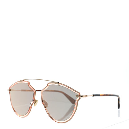 Christian Dior Mirrored So Real Rise Sunglasses Pink Gold 1 of 9