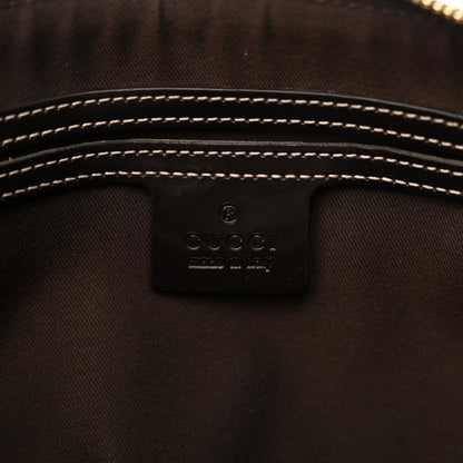 Gucci Monogram Guccissima Hearts Studded Medium Joy Boston Dark Brown 6 of 11
