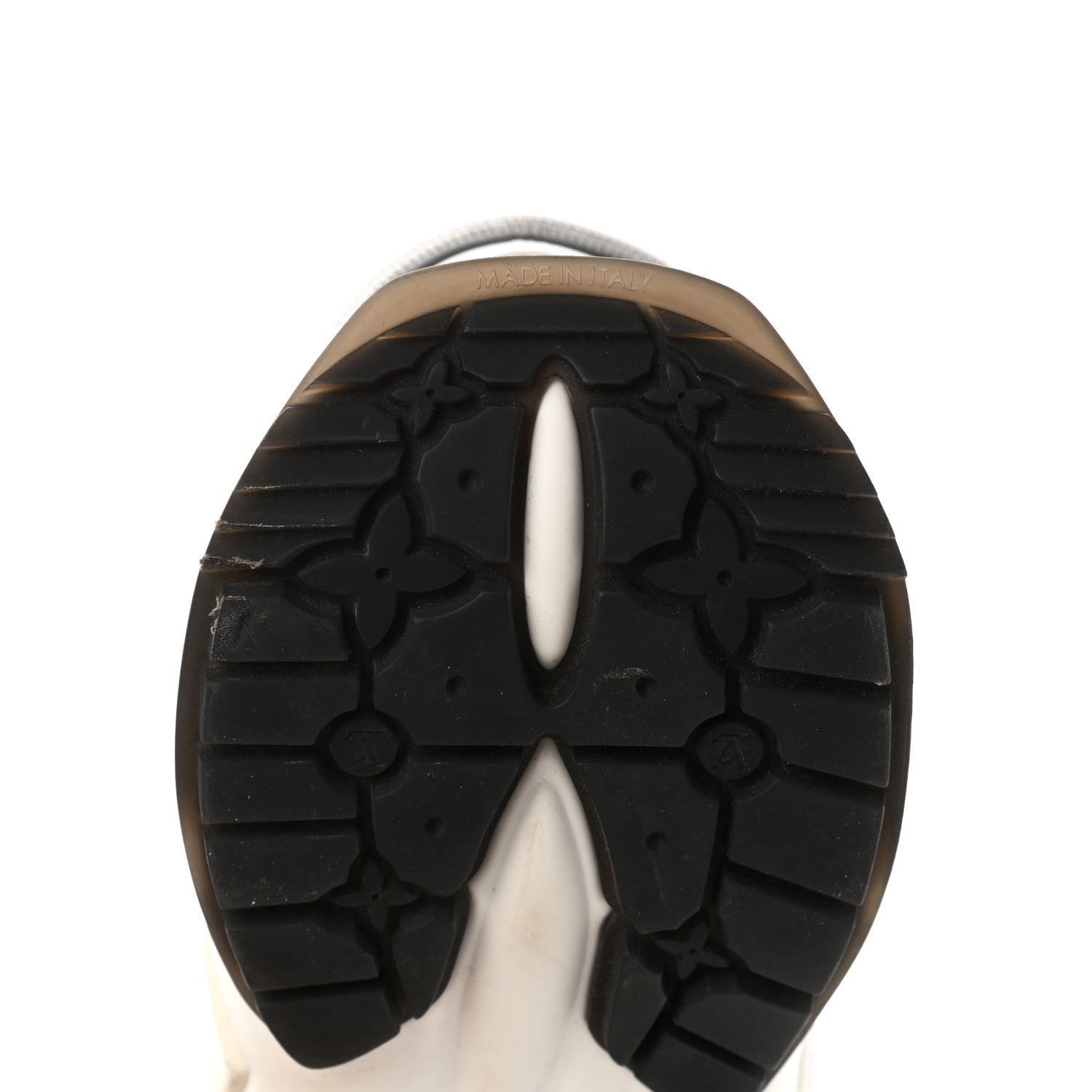 Louis Vuitton Monogram Calfskin Run 55 Sneakers 36.5 White 6 of 11