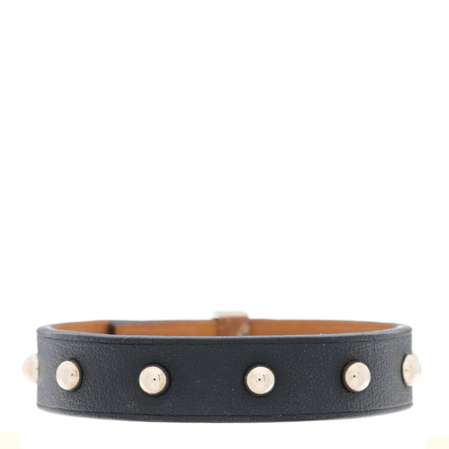 Swift Mini Dog Clous Ronds Bracelet Black