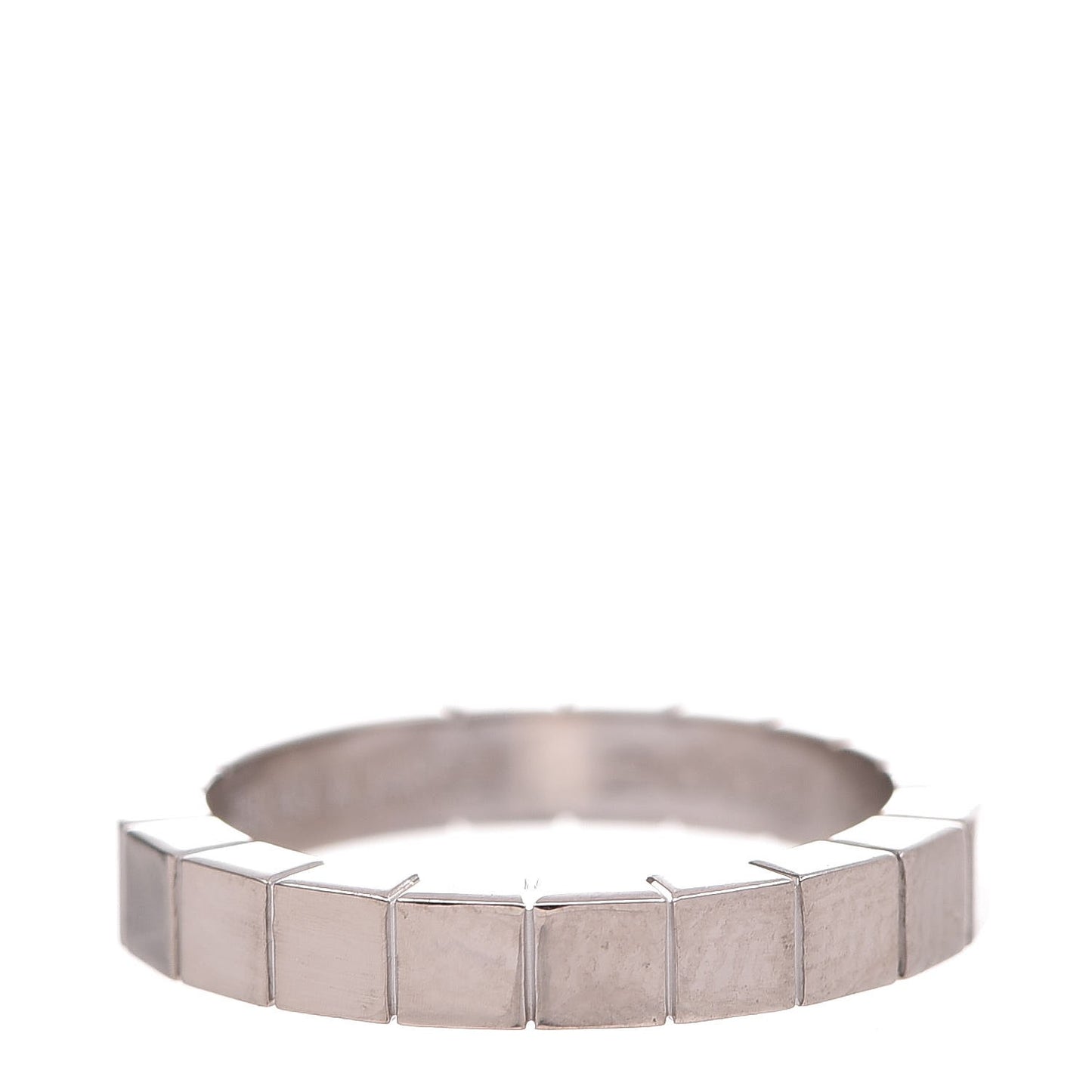 18K White Gold Lanieres Ring 49 4.75