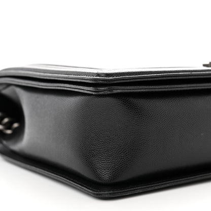 Chanel Caviar Quilted Large Boy Flap Black 9 of 12