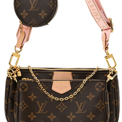 Louis Vuitton Monogram Multi Pochette Accessories Rose Clair 7 of 9