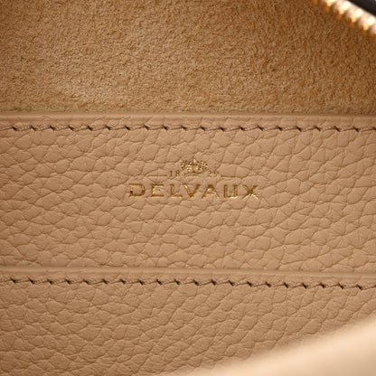 Delvaux Taurillon Soft Mini Cool Box Satchel Dune 5 of 8