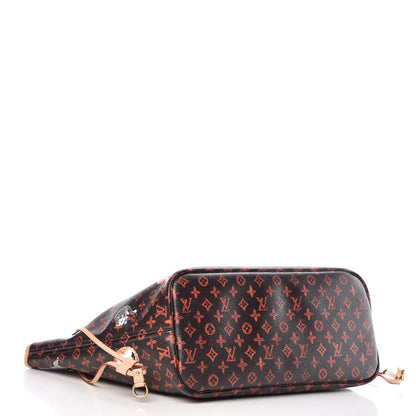 Louis Vuitton Catogram Neverfull MM Marron 5 of 14