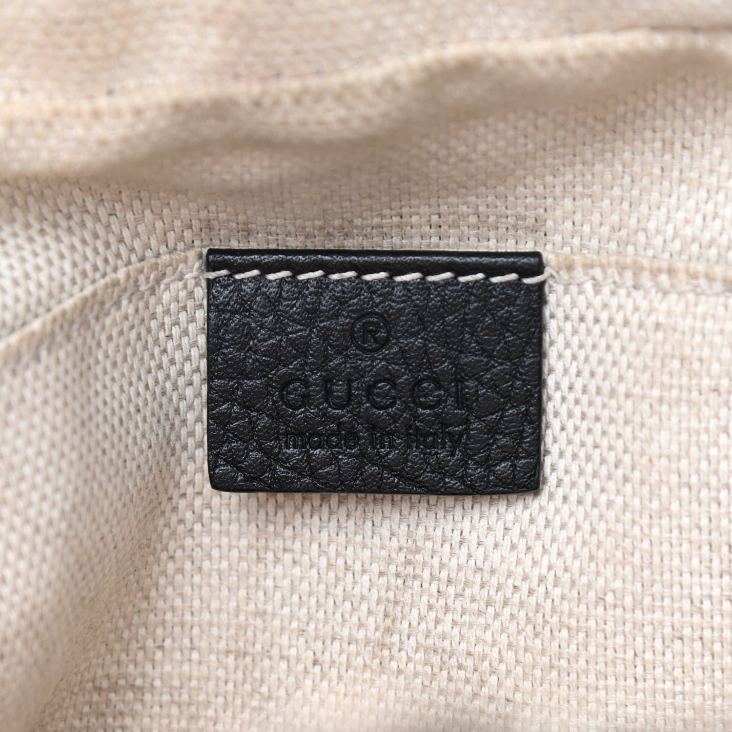 Gucci Pebbled Calfskin Small Soho Disco Bag Black 6 of 17