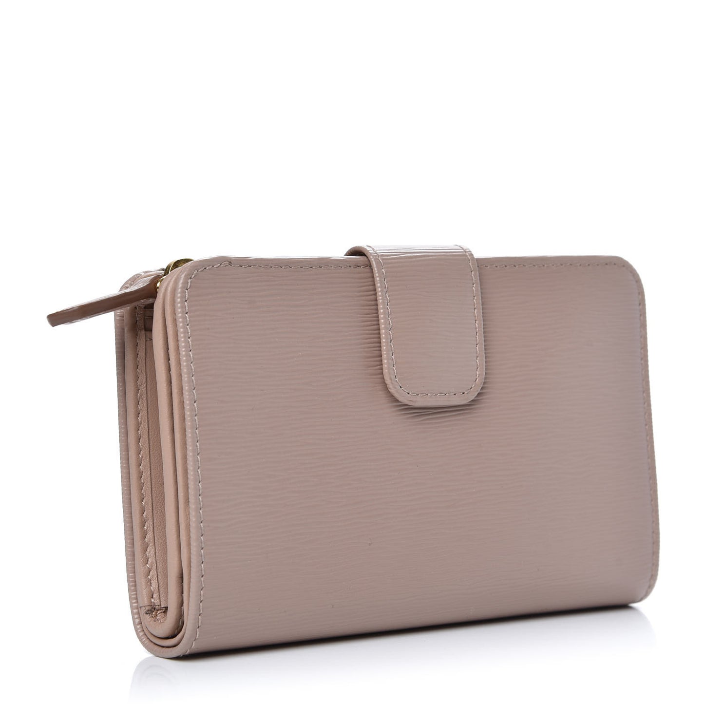 Vitello Move Metal Zip Around Wallet Cammeo