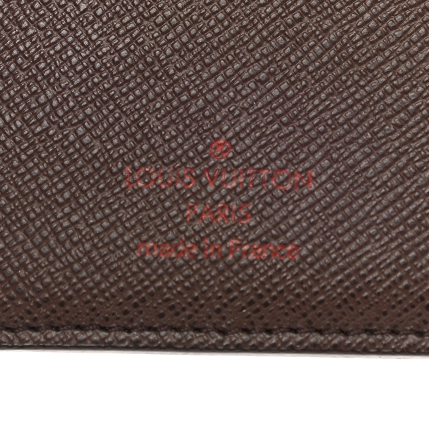 Louis Vuitton Damier Ebene Porte Valeurs Organizer Wallet 6 of 7