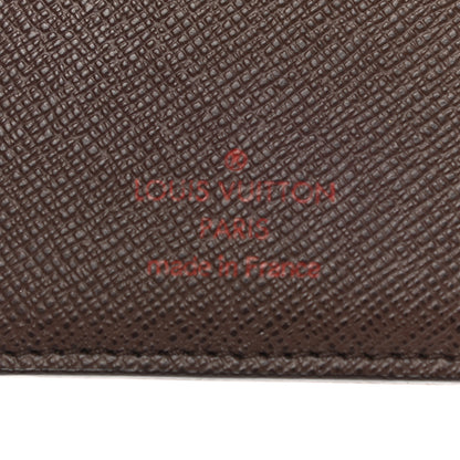 Louis Vuitton Damier Ebene Porte Valeurs Organizer Wallet 6 of 7
