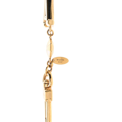 Louis Vuitton LV Facettes Bag Charm Key Holder Gold 4 of 4