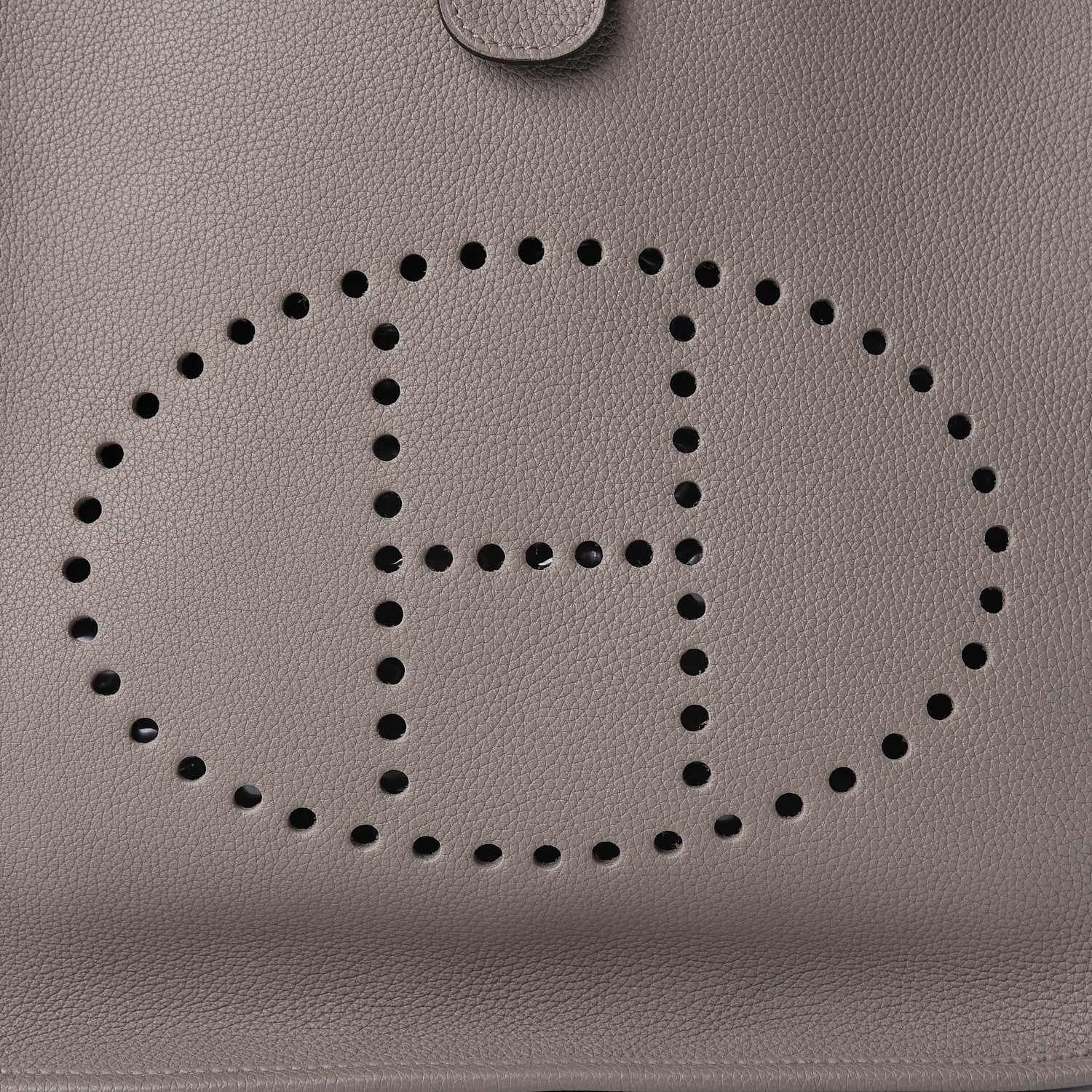 Hermes Taurillon Clemence Evelyne III GM Gris Asphalte 9 of 11