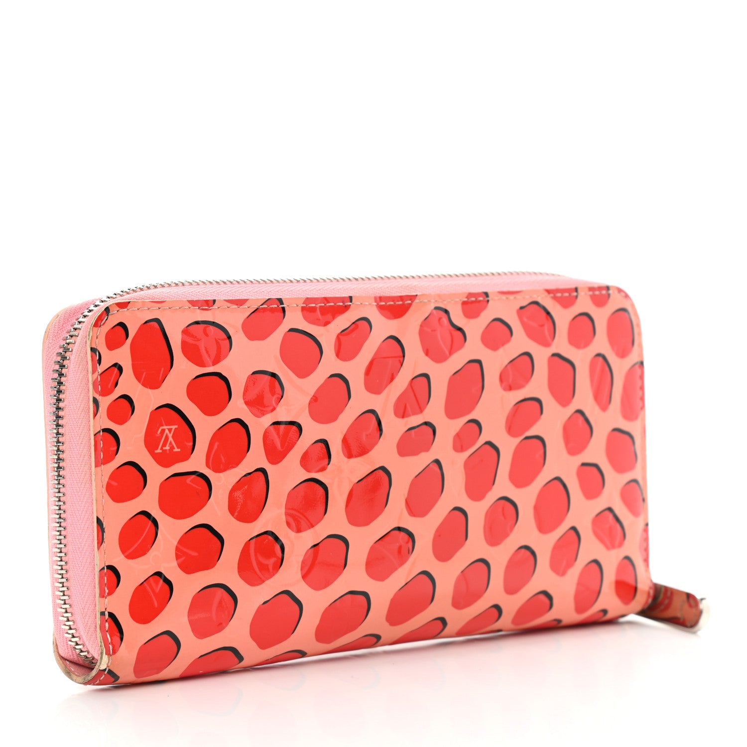 Louis Vuitton Vernis Jungle Dots Zippy Wallet Sugar Pink Poppy 3 of 16