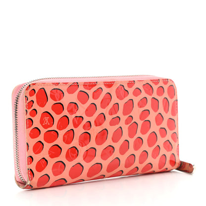 Louis Vuitton Vernis Jungle Dots Zippy Wallet Sugar Pink Poppy 3 of 16