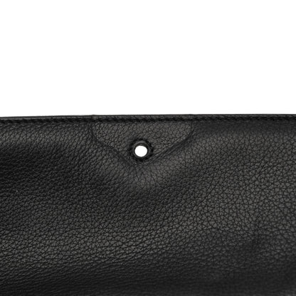 Balenciaga Calfskin Barb Wire Flap Shoulder Bag Black 11 of 13