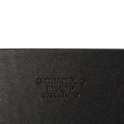 Chanel Caviar CC Logo Belt 90 36 Black 3 of 6