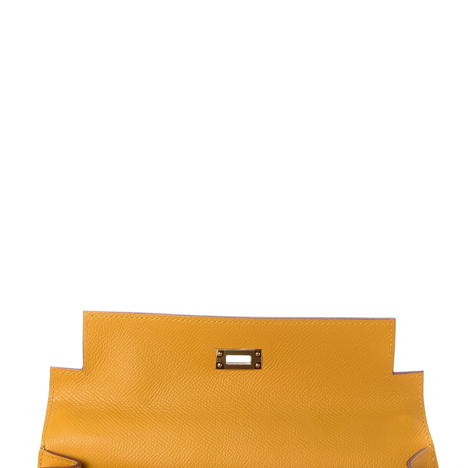 Hermes Epsom Kelly Sellier 25 Jaune Ambre 15 of 41