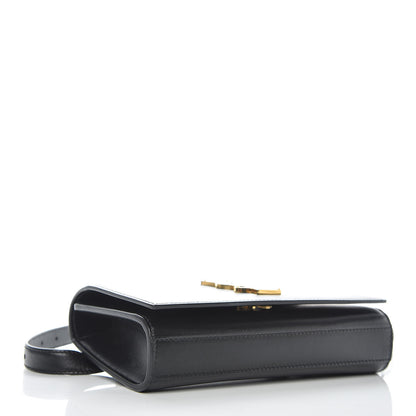 Saint Laurent Smooth Calfskin Monogram Kate Belt Bag Black 4 of 12
