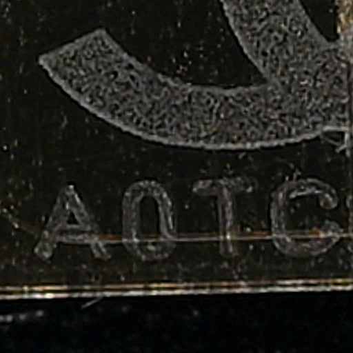 Shiny Lambskin Quilted Golden Links Top Handle Flap Black