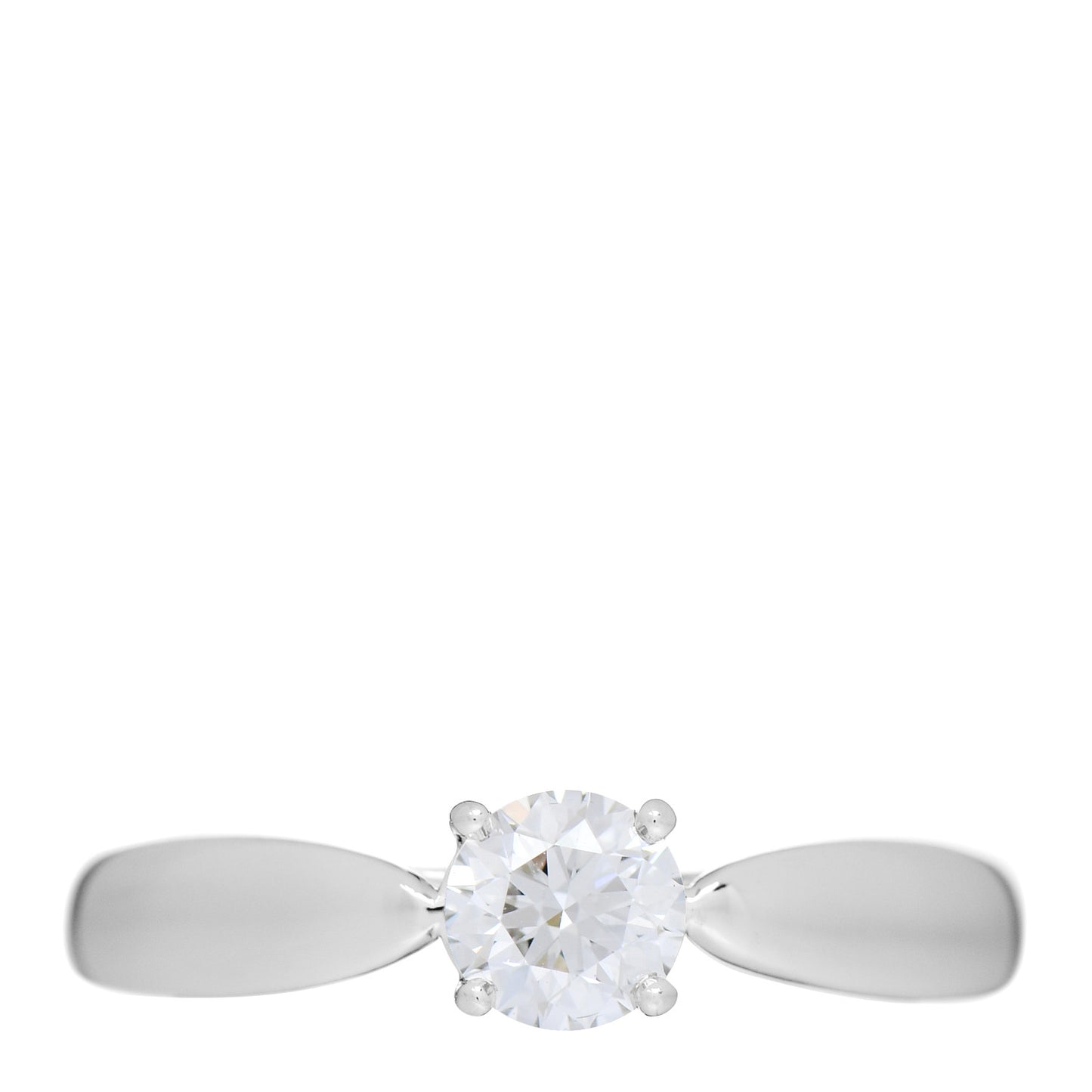 Platinum Diamond .30ct Harmony Solitaire Engagement Ring 47 4