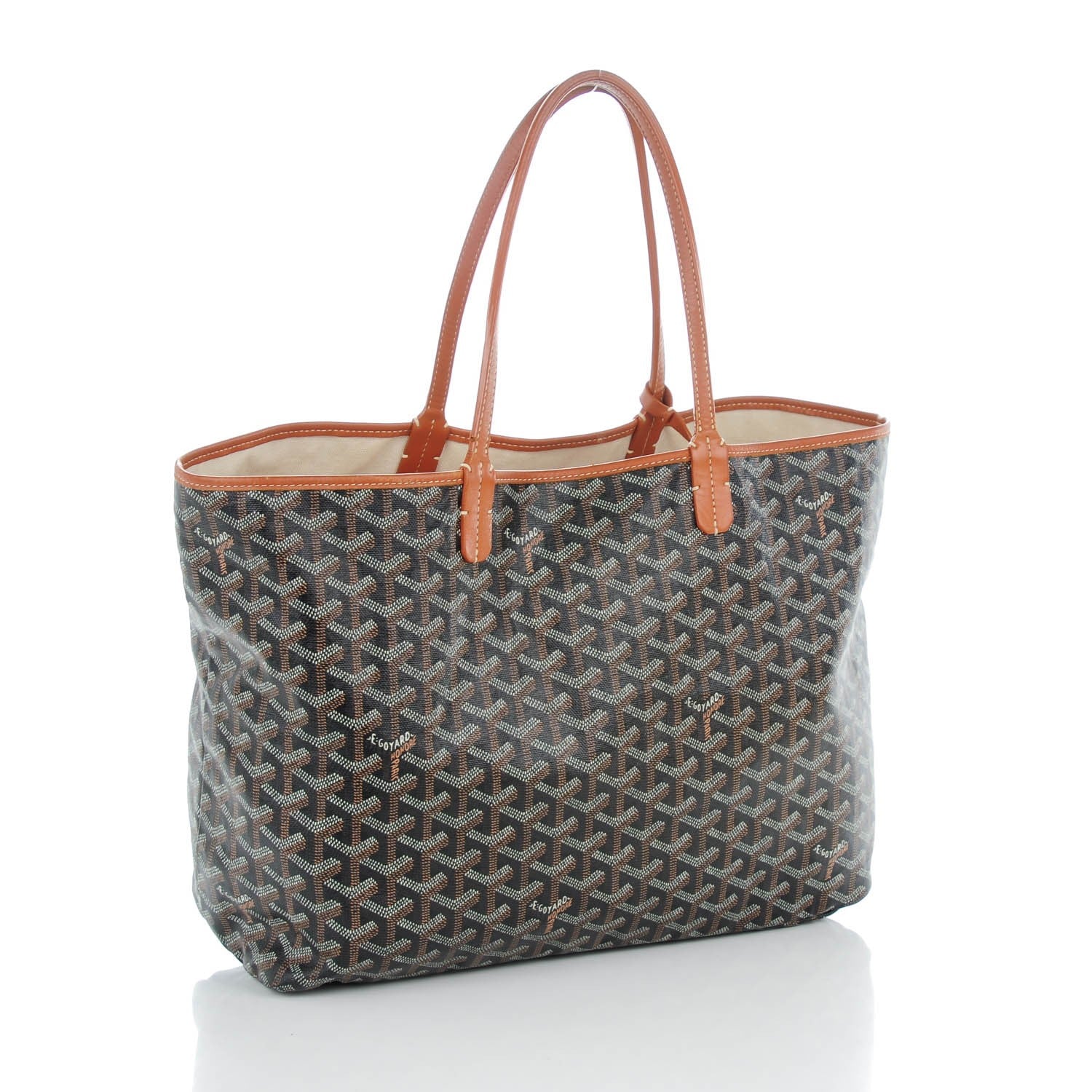 Goyard Goyardine Saint Louis PM Black Gold 4 of 9