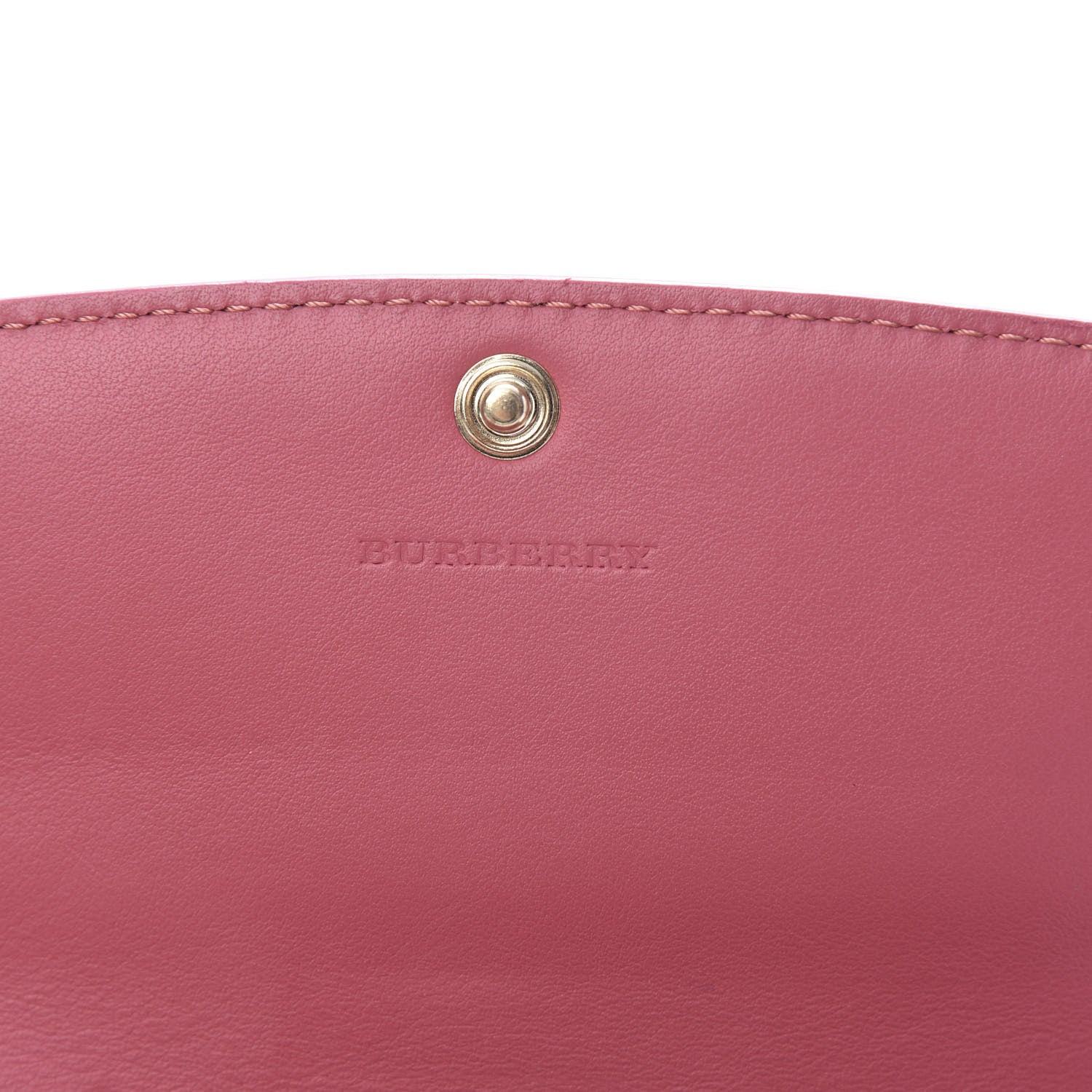 Burberry Haymarket Check Halton Wallet Pink 6 of 11