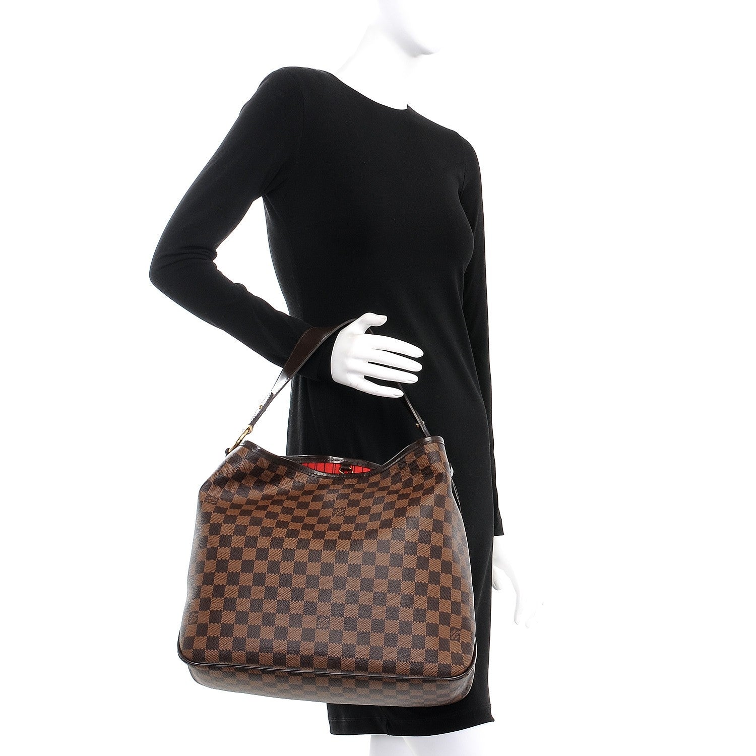 Louis Vuitton Damier Ebene Delightful MM 2 of 8