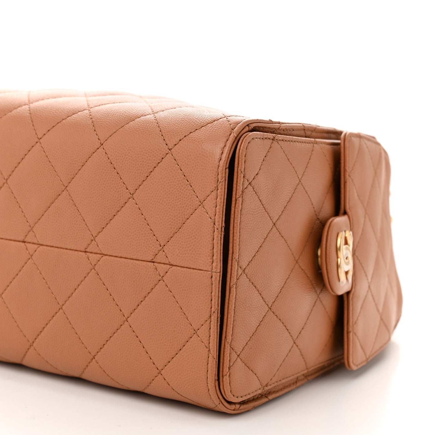 Chanel Caviar Quilted Small Chanel 25 Handbag Brown 10 of 10