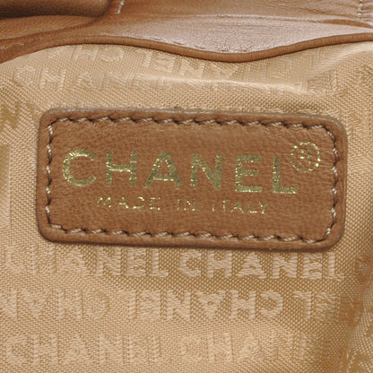 Chanel Suede Accordion Flap Tan 9 of 10